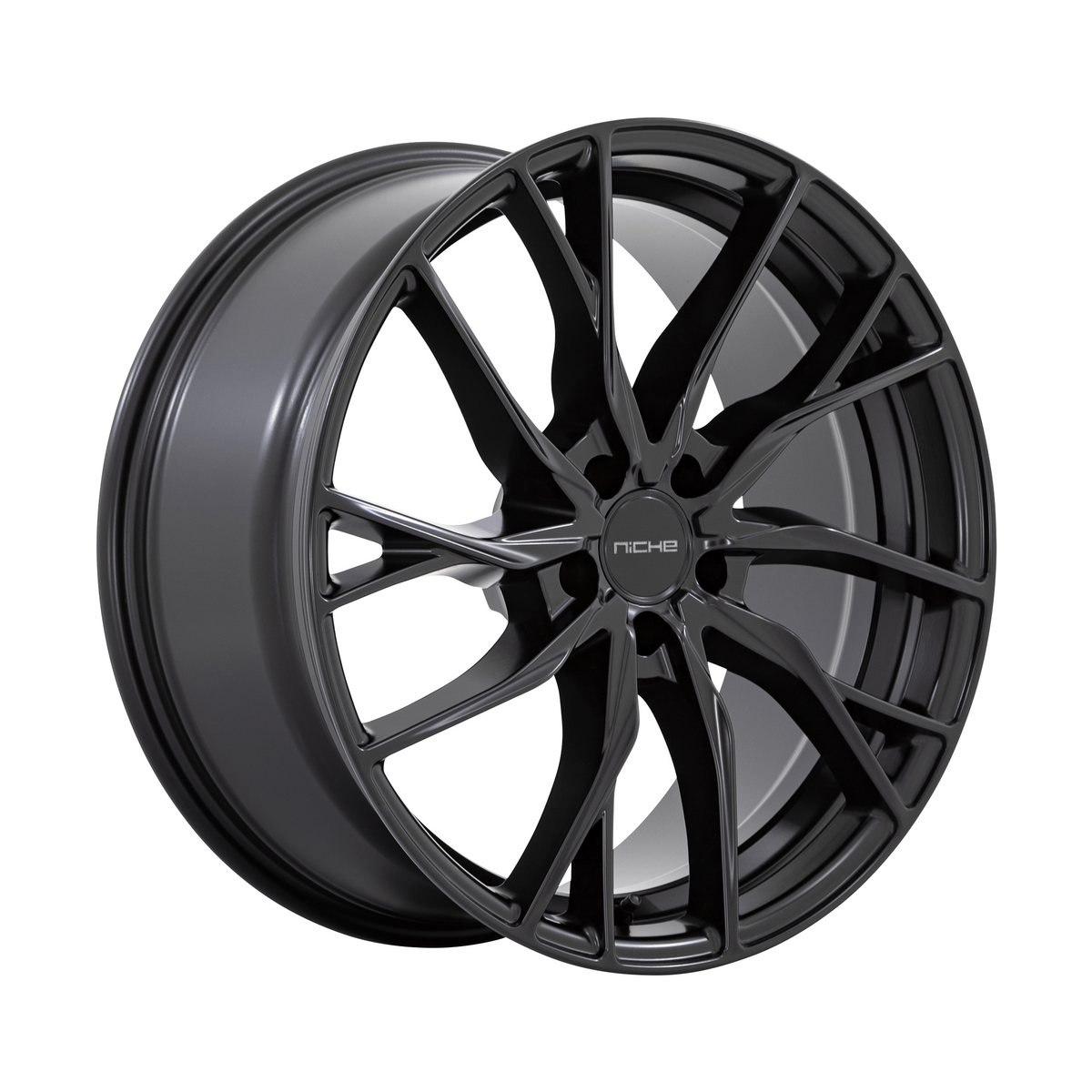 Niche 1PC M272 NOVARA 20x10.5 Matte Black 5x114.3 40mm