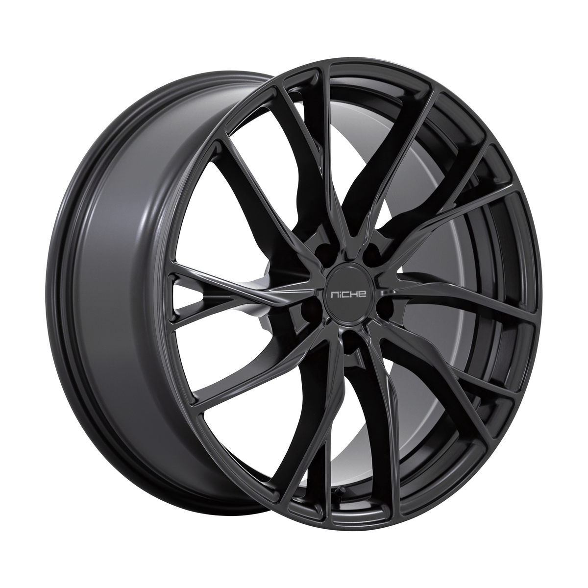 Niche 1PC M272 NOVARA 20x9 Matte Black 5x114.3 25mm