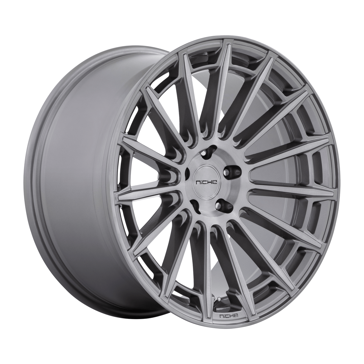 Niche 1PC M276 AMALFI 20x9 Platinum 5x114.3 35mm