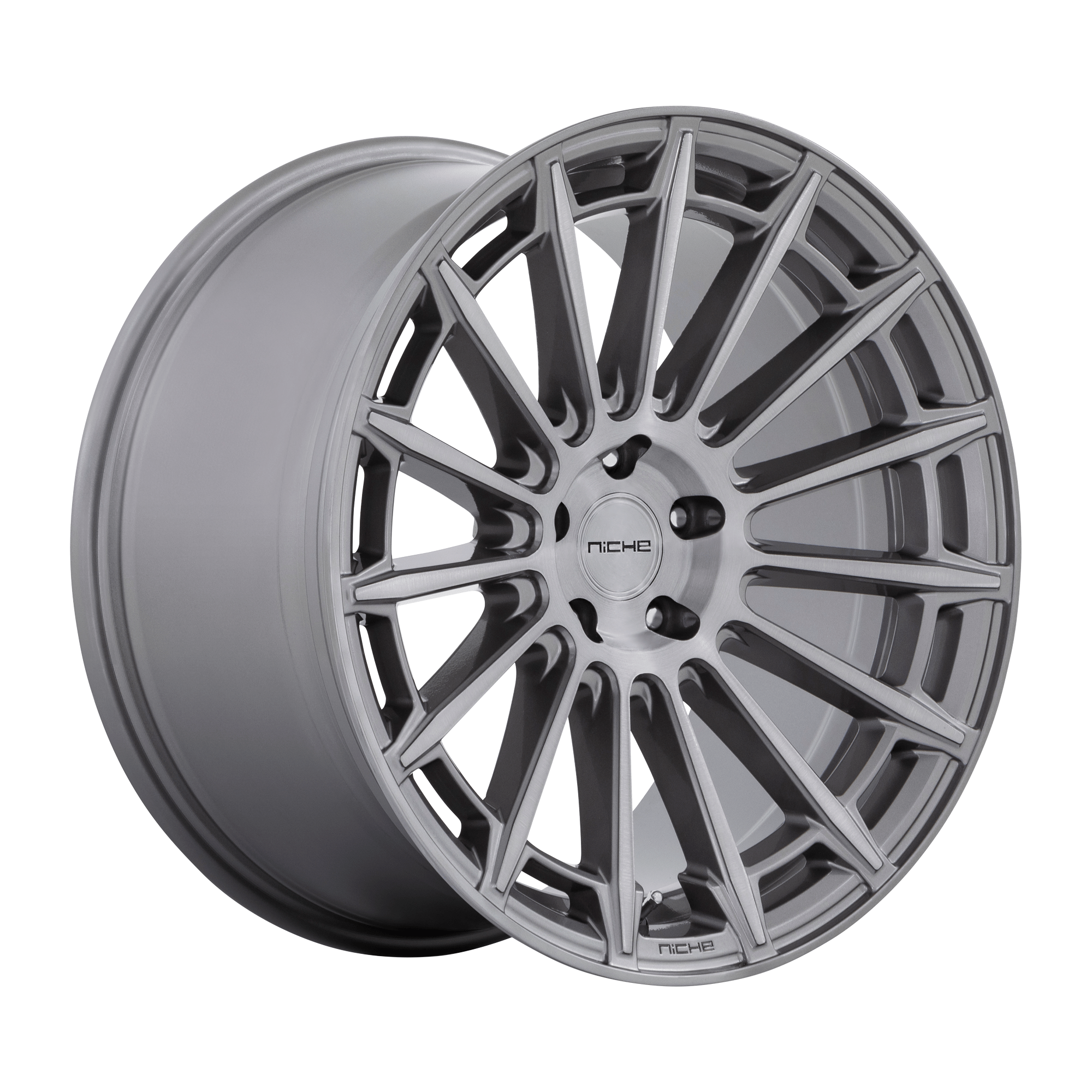 Niche 1PC M276 AMALFI 20x10.5 Platinum 5x114.3 40mm
