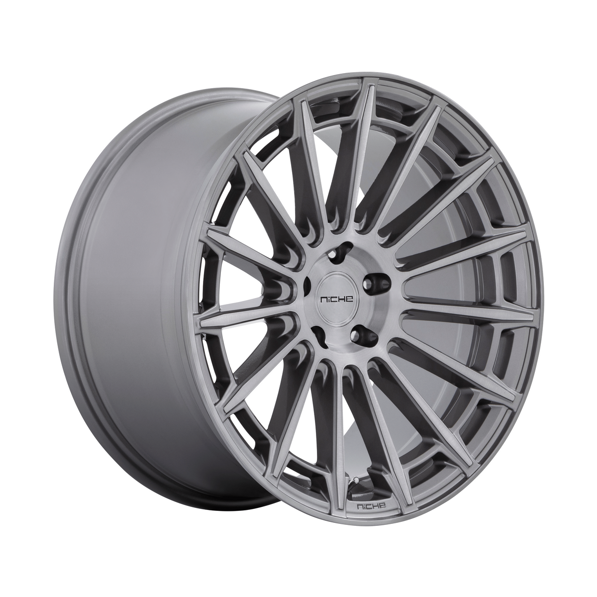 Niche 1PC M276 AMALFI 20x10.5 Platinum 5x114.3 40mm