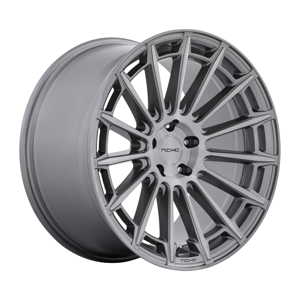 Niche 1PC M276 AMALFI 20x9 Platinum 5x114.3 25mm