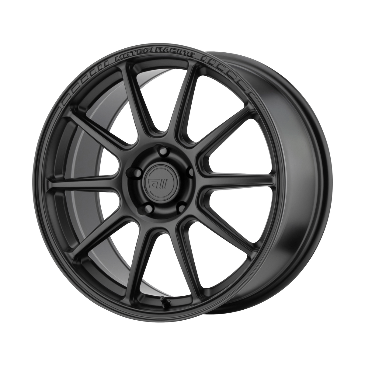 Motegi MR140 SS10 18x8.5 Satin Black 5x114.3 35mm
