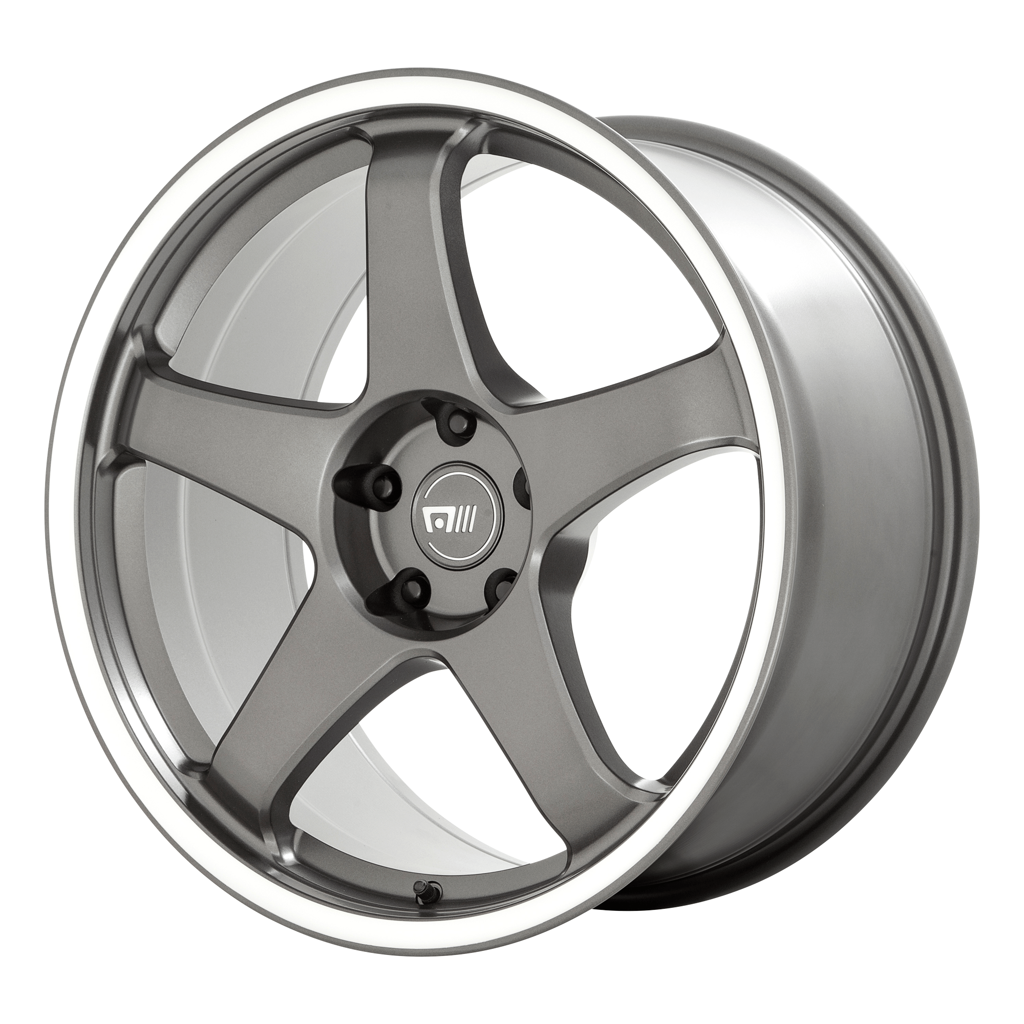 Motegi MR151 CS5 18x8.5 Gunmetal W/ Machined Lip 5x114.3 35mm