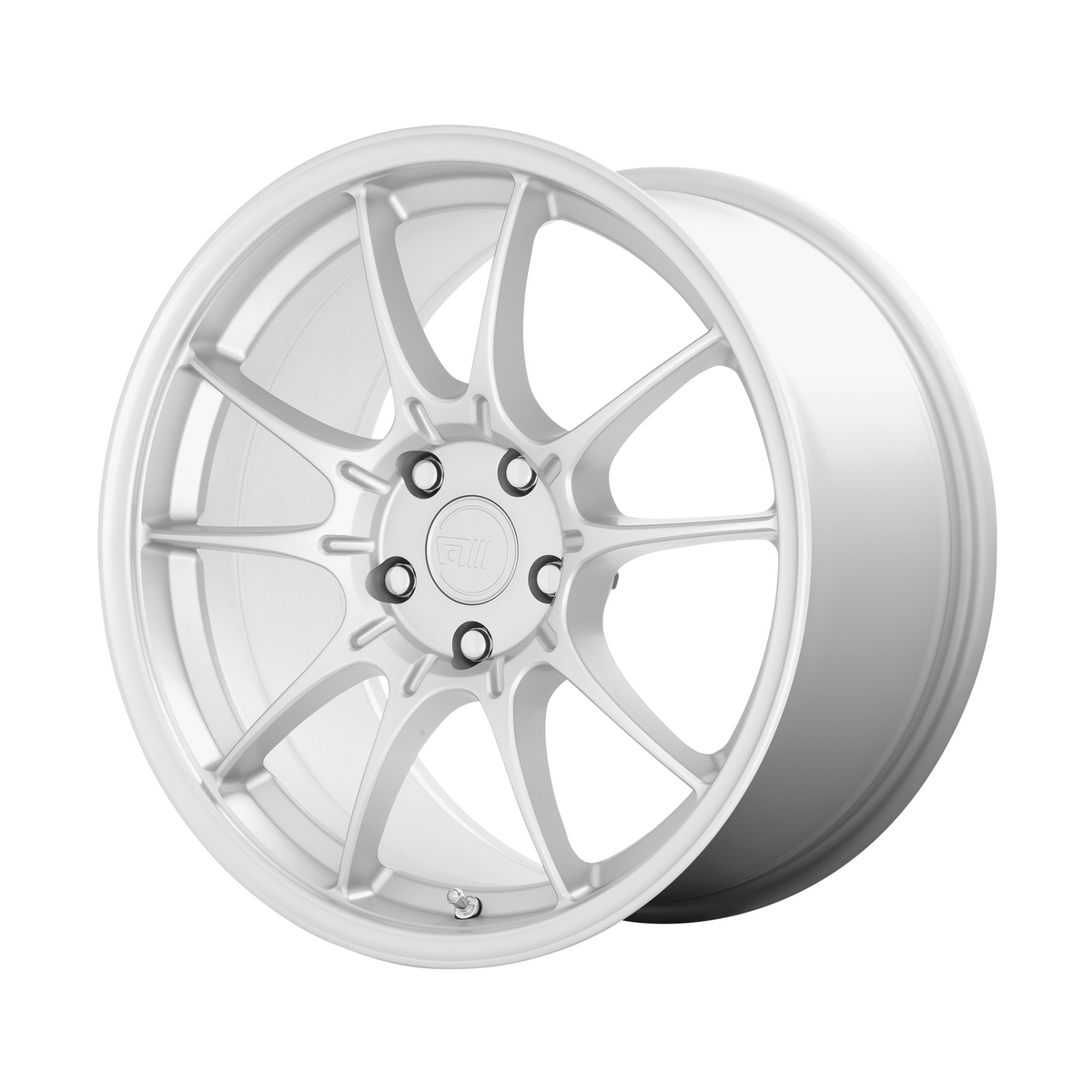 Motegi MR152 SS5 18x8.5 Hyper Silver 5x114.3 35mm
