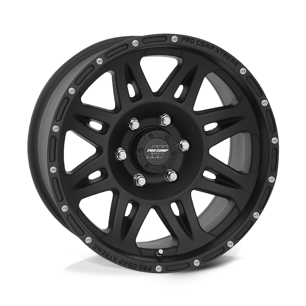 Pro Comp Alloys PA5 TORQ 17x9 Flat Black 6x135 -6mm