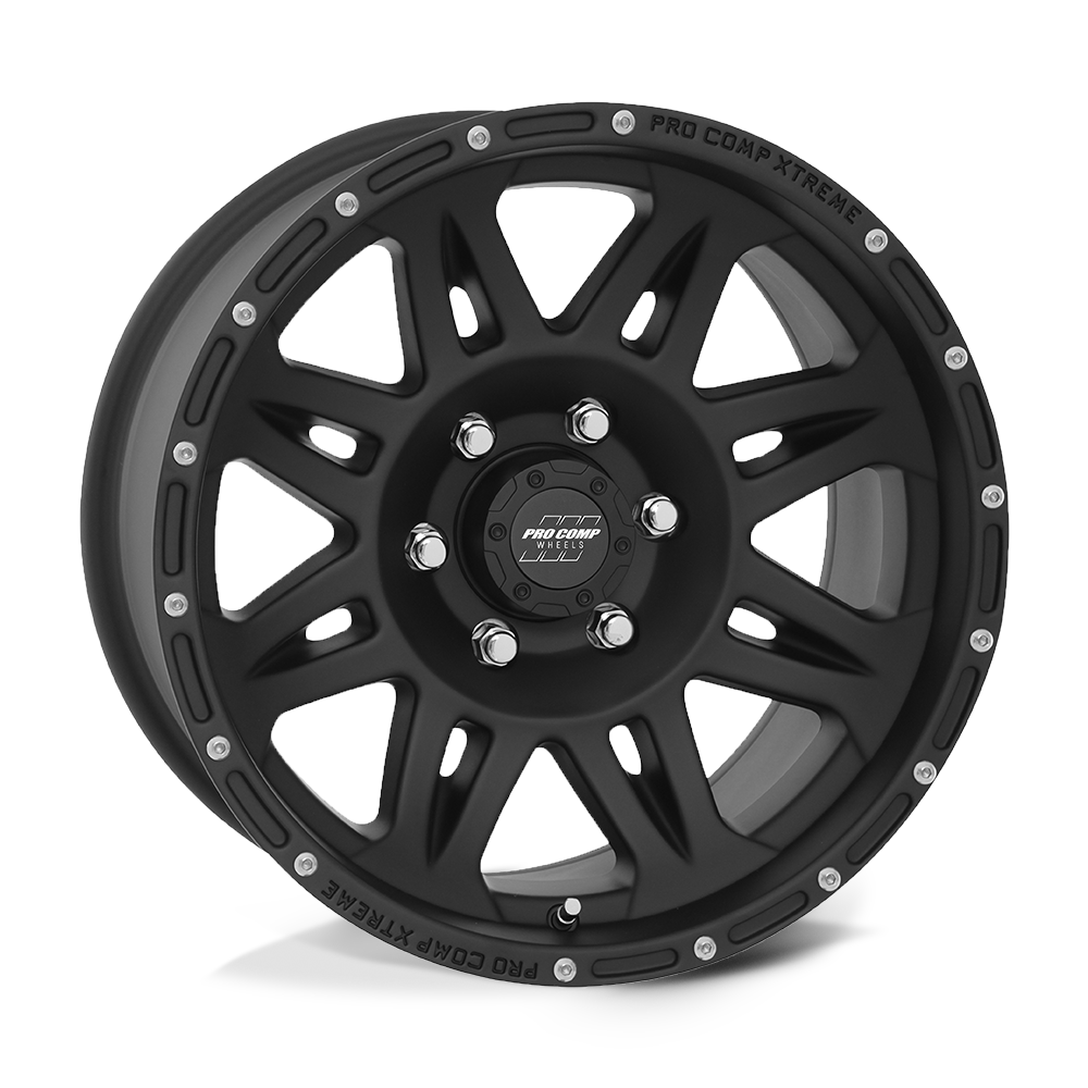 Pro Comp Alloys PA5 TORQ 17x9 Flat Black 6x135 -6mm