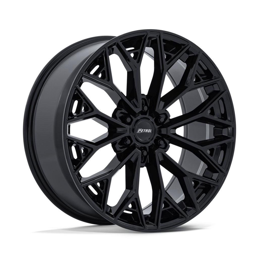 Petrol PE006 P5E 22x9.5 Gloss Black 6x135 30mm
