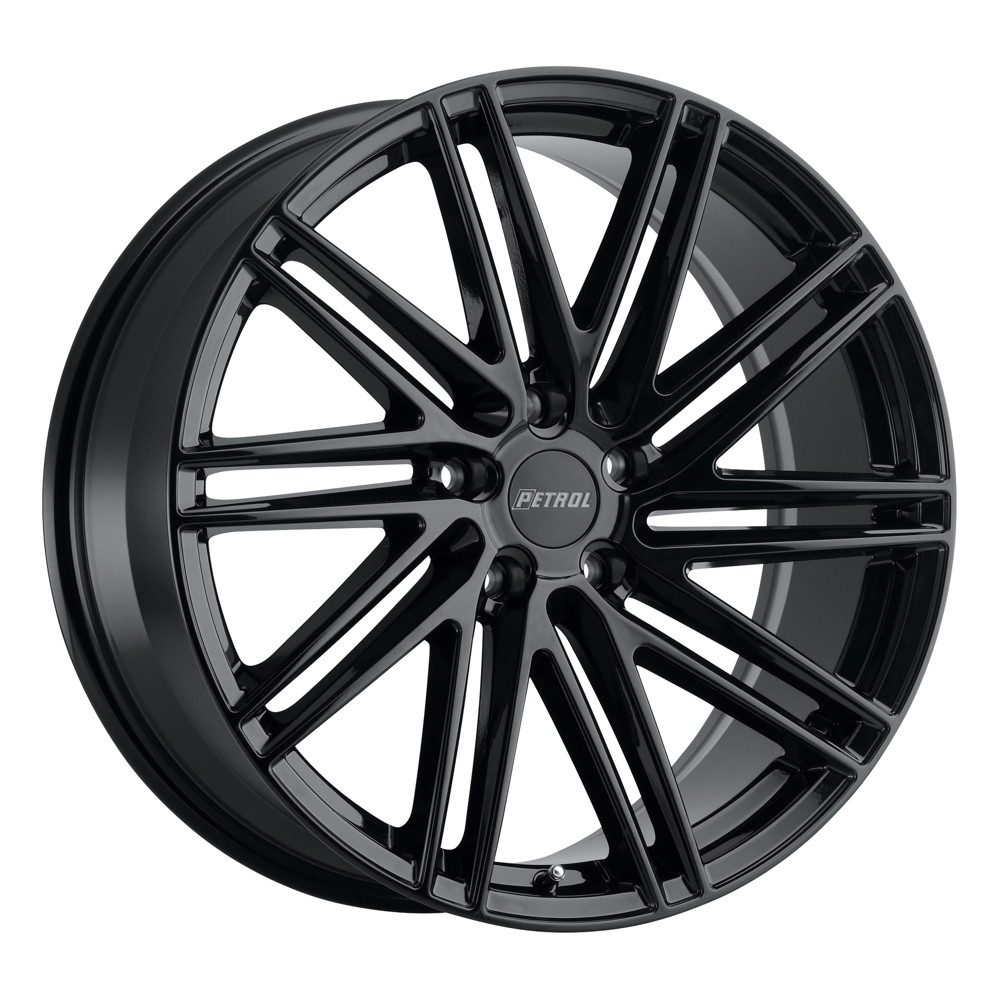Petrol P1C 19x8 Gloss Black 5x114.3 40mm
