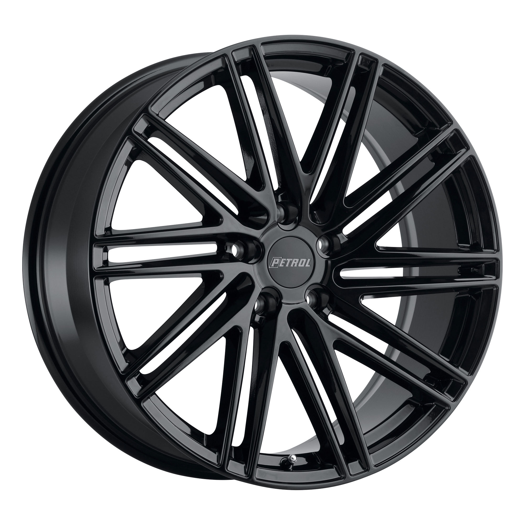 Petrol P1C 19x8 Gloss Black 5x114.3 40mm