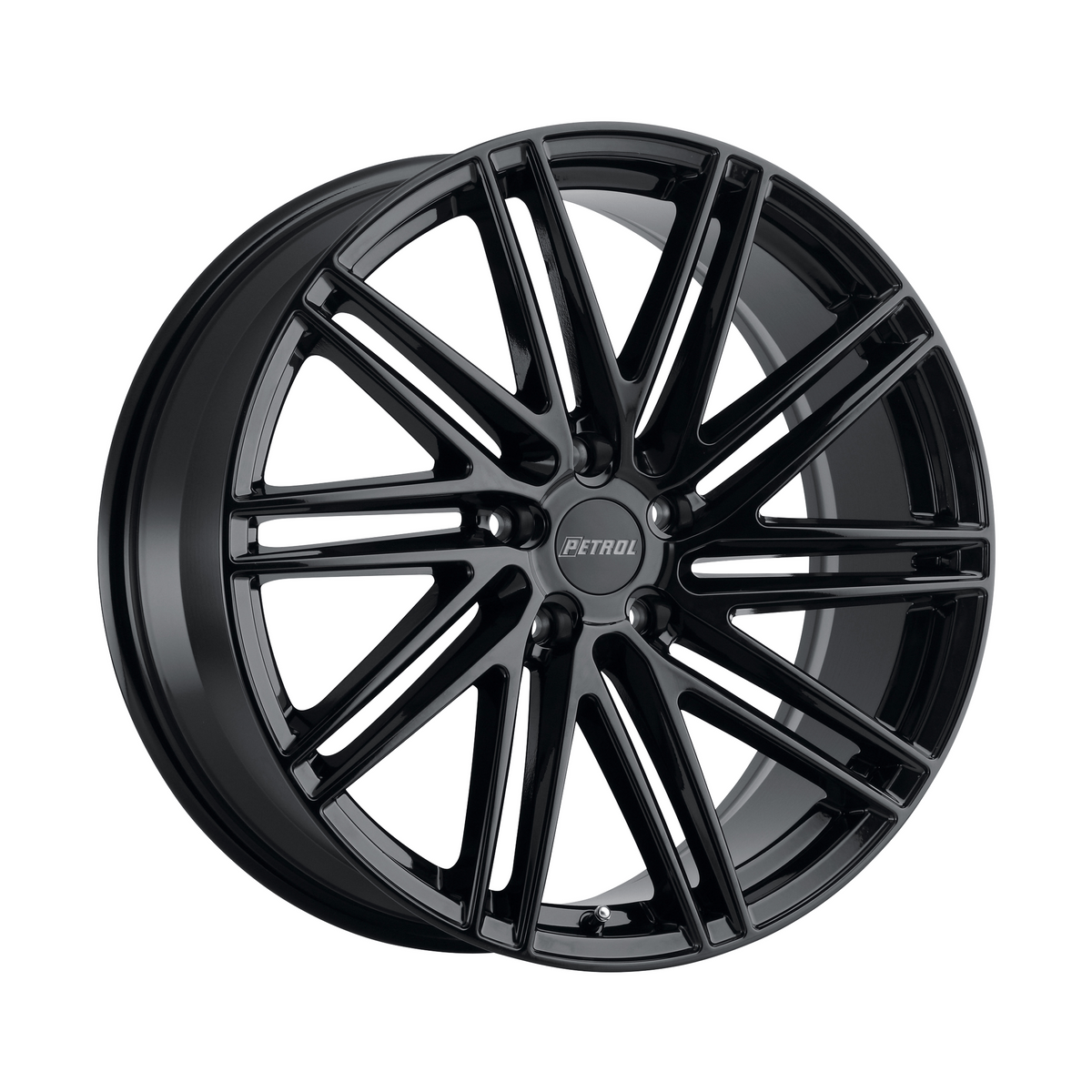 Petrol P1C 19x8 Gloss Black 5x114.3 40mm