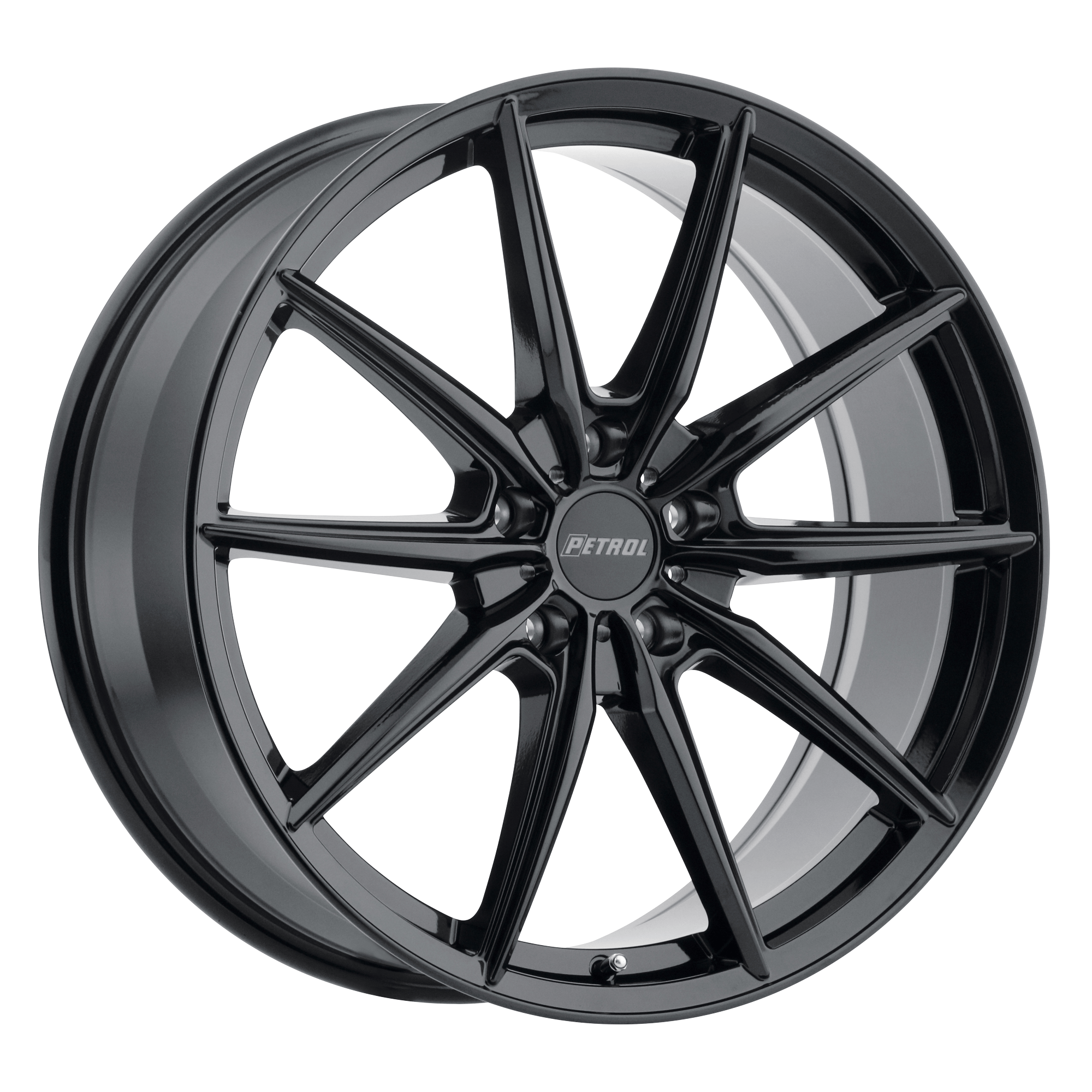 Petrol P4B 19x8 Gloss Black 5x114.3 40mm