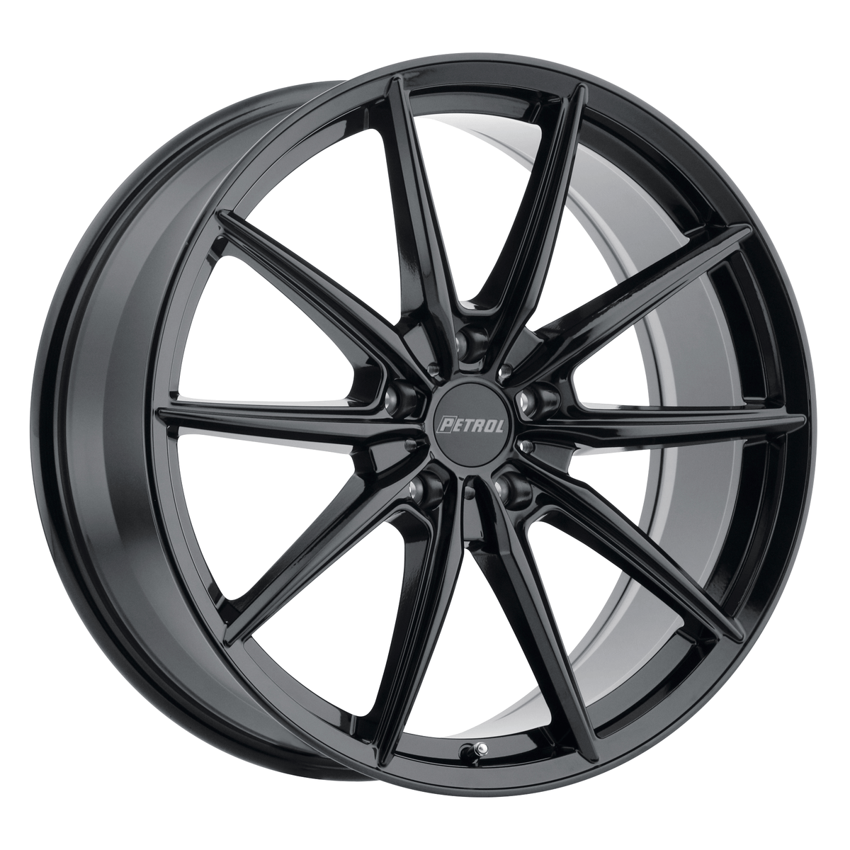Petrol P4B 18x8 Gloss Black 5x114.3 40mm