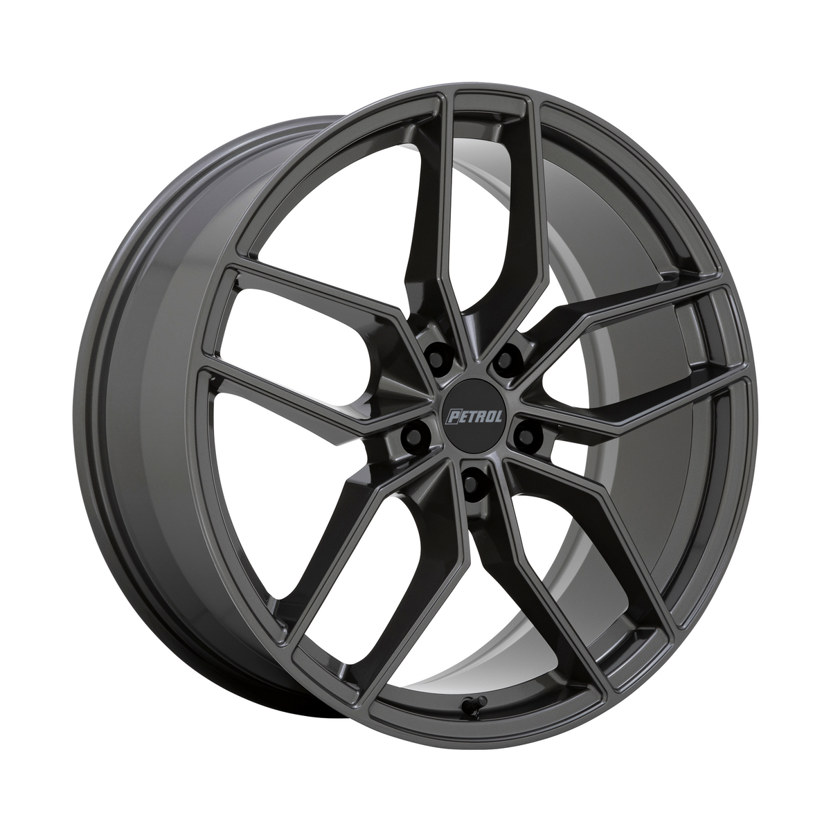 Petrol P5C 18x8 Gloss Gunmetal 5x114.3 40mm