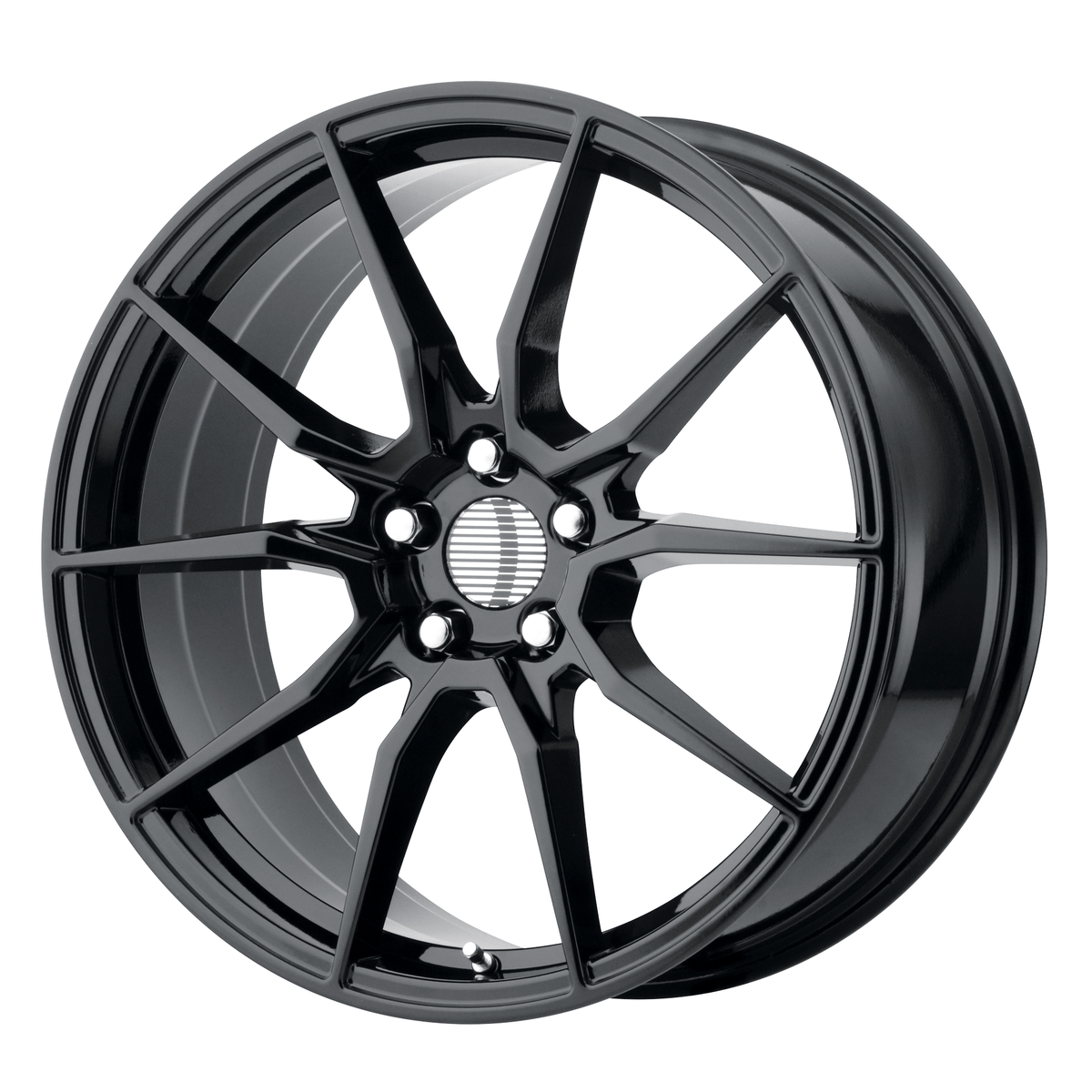 Performance Replicas PR193 20x10 Gloss Black 5x114.3 40mm