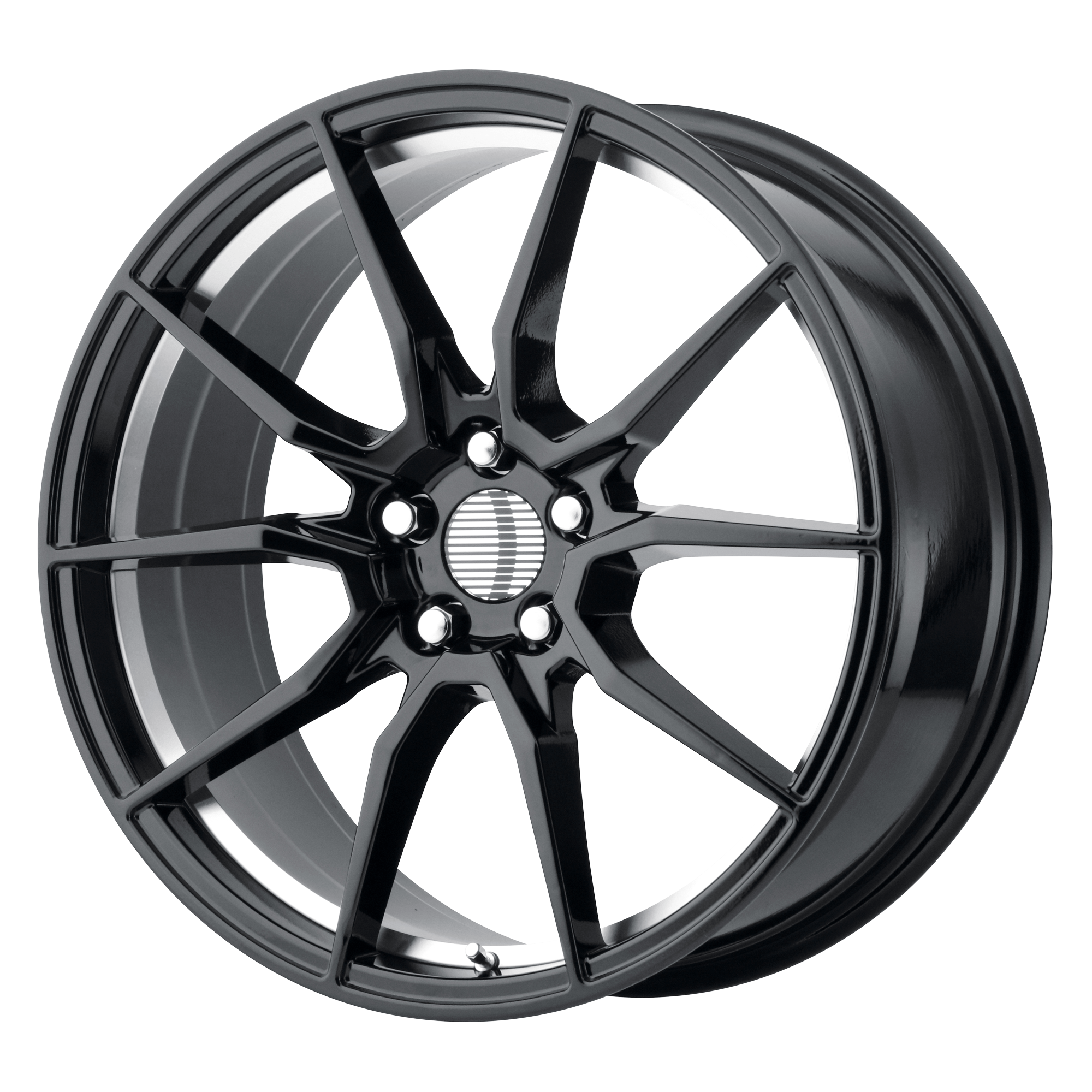 Performance Replicas PR193 18x9 Gloss Black Machined 5x114.3 30mm
