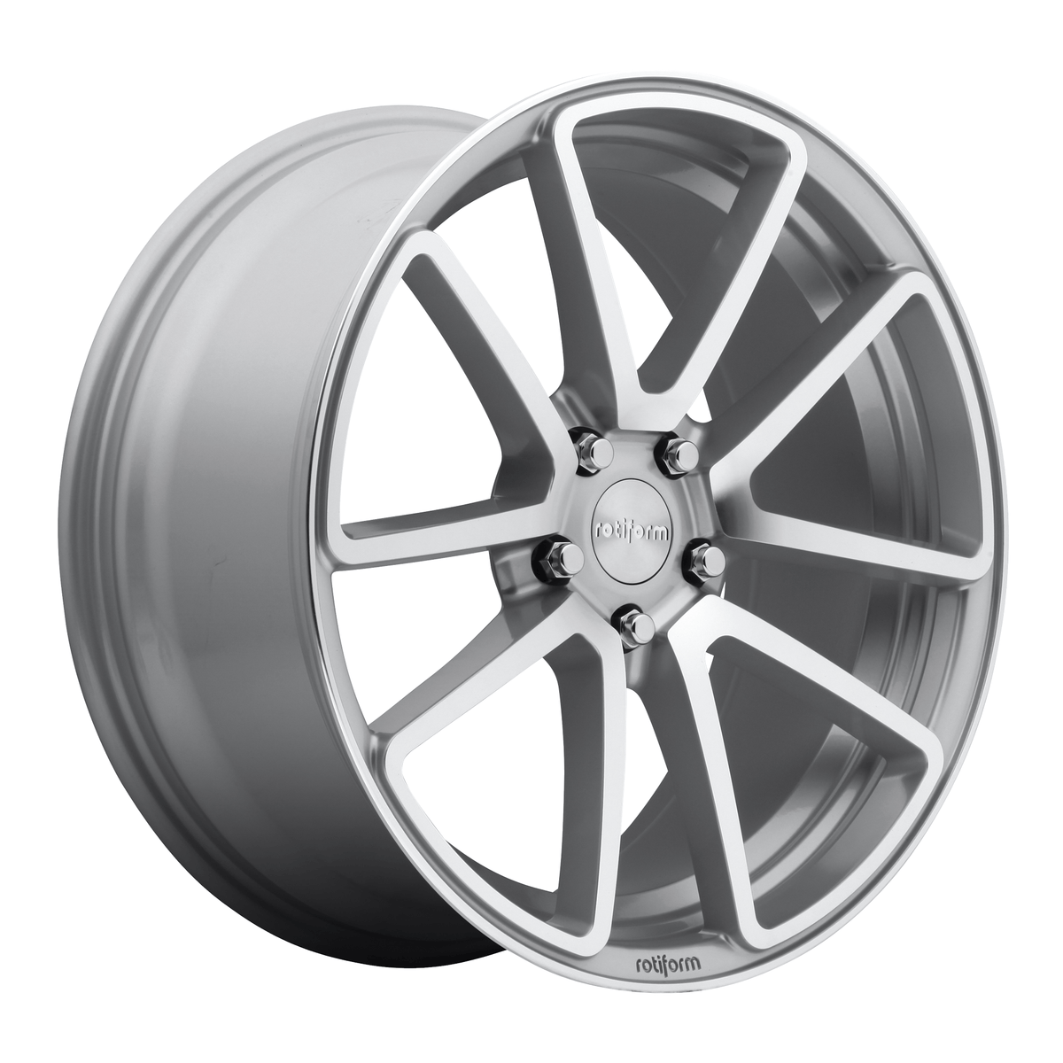Rotiform R120 SPF 18x8.5 Gloss Silver Machined 5x114.3 45mm