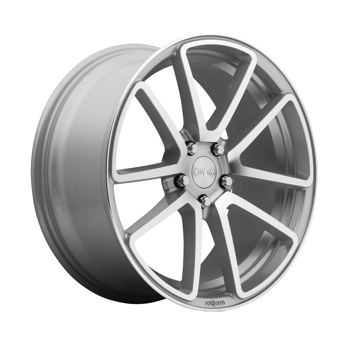 Rotiform R120 SPF 18x8.5 Gloss Silver Machined 5x114.3 45mm
