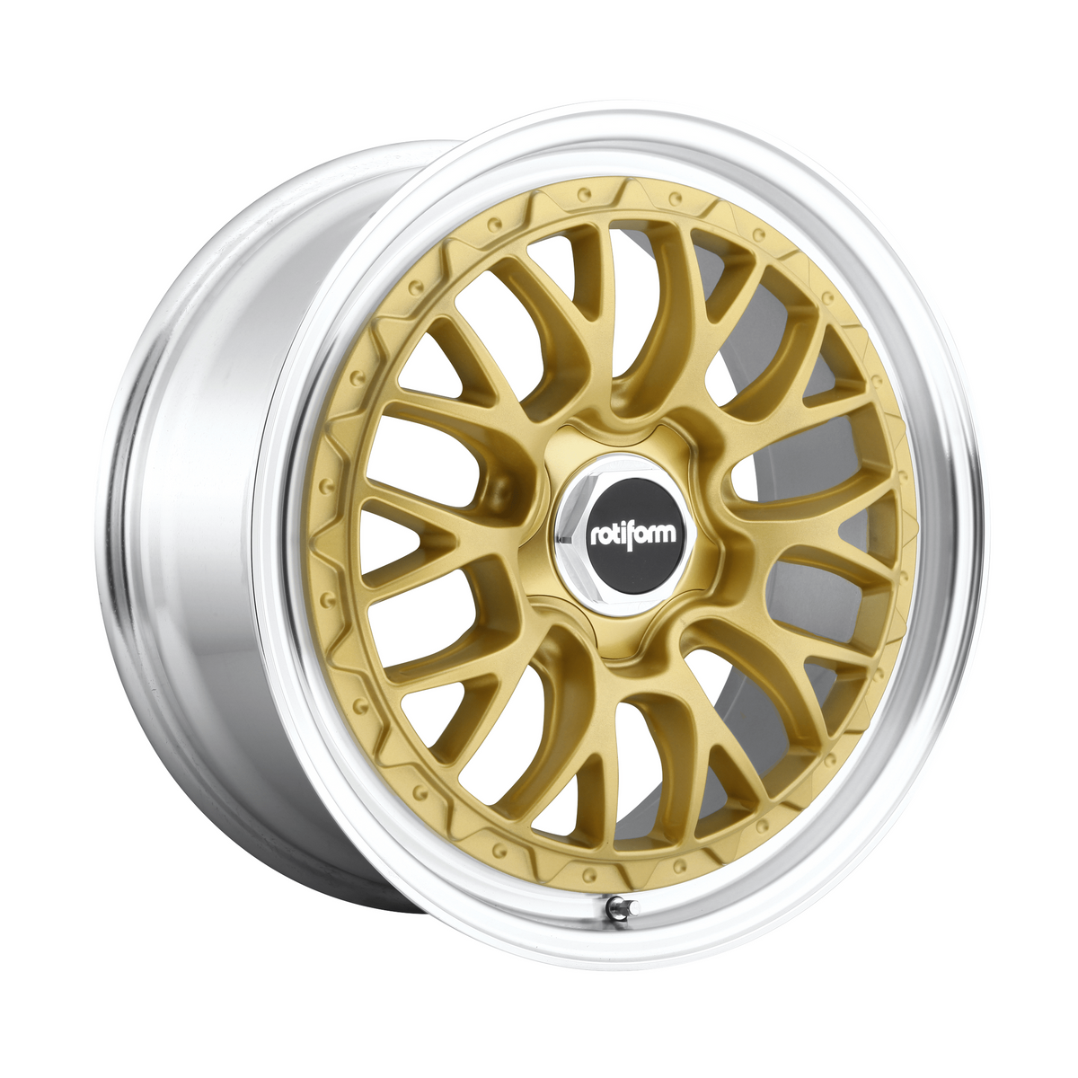 Rotiform R156 LSR 19x10 Matte Gold Machined 5x114.3 25mm