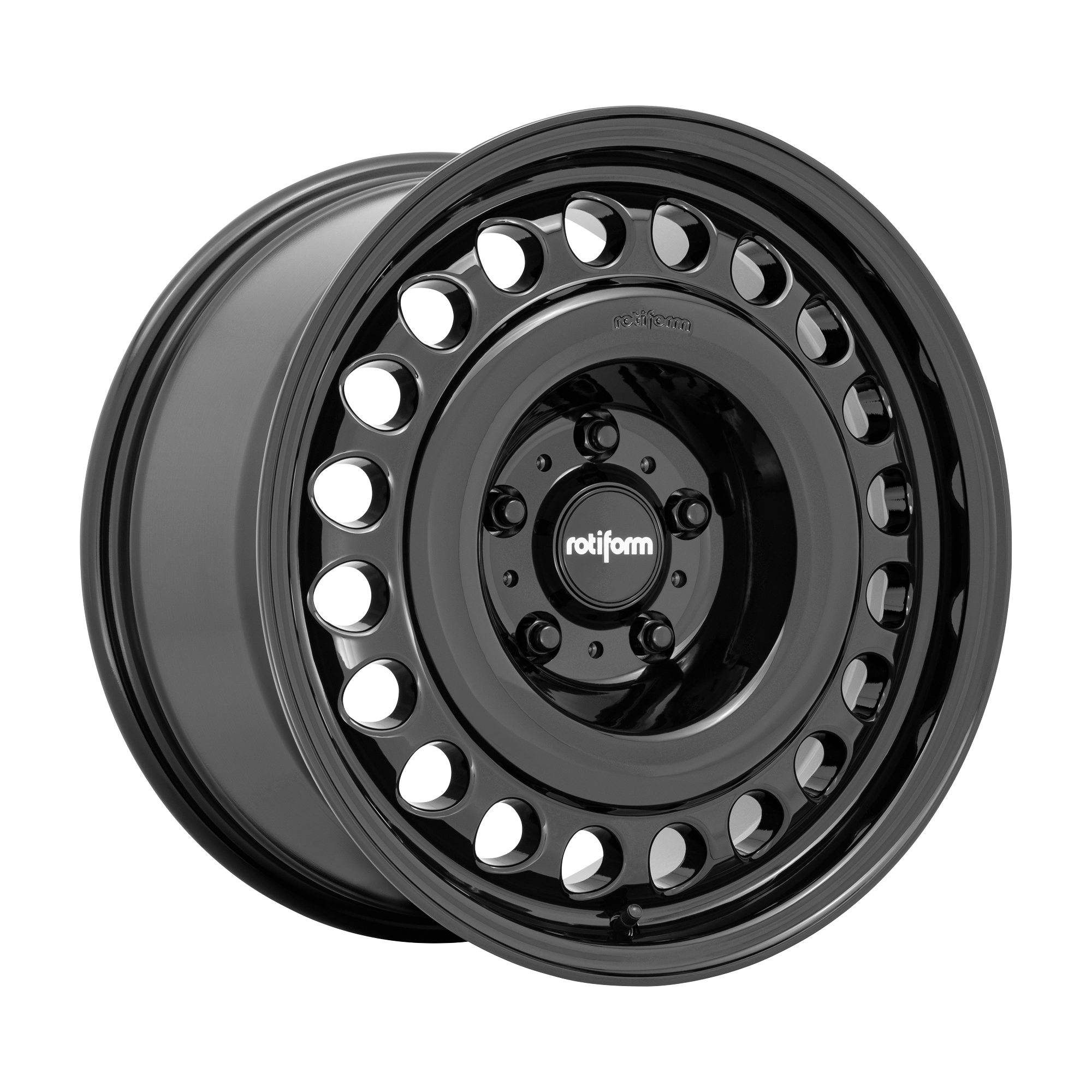 Rotiform R191 STL 20x9 Gloss Black 6x135 18mm