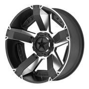 XD XD811 ROCKSTAR II 18x9 Machined Face W/ S-Blk Windows 6x135 0mm