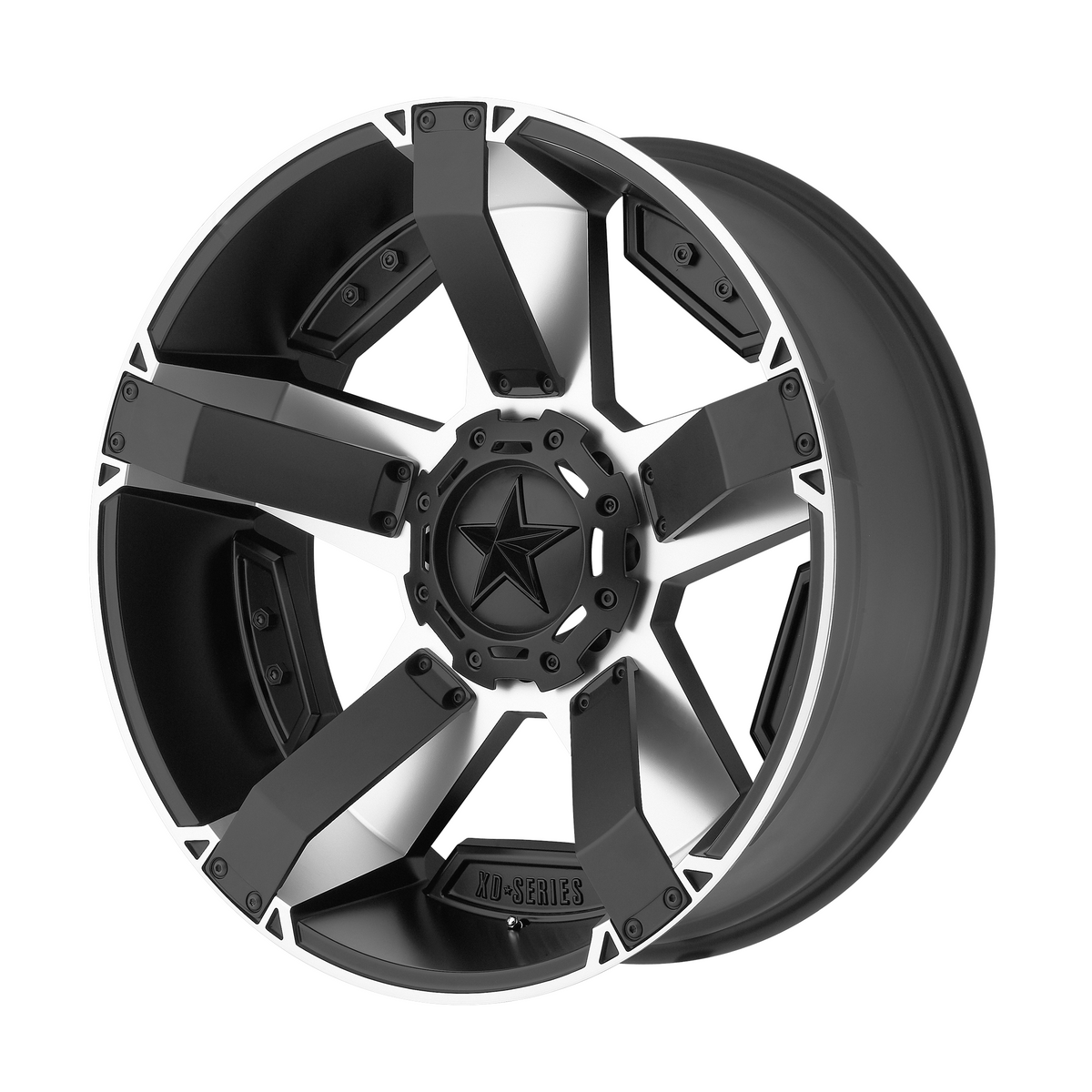XD XD811 ROCKSTAR II 18x9 Machined Face W/ S-Blk Windows 6x135 0mm