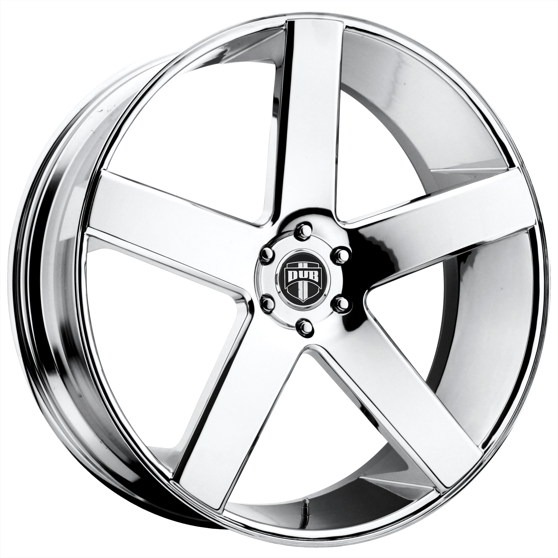 DUB 1PC S115 BALLER 22x9.5 Chrome Plated 6x135 31mm