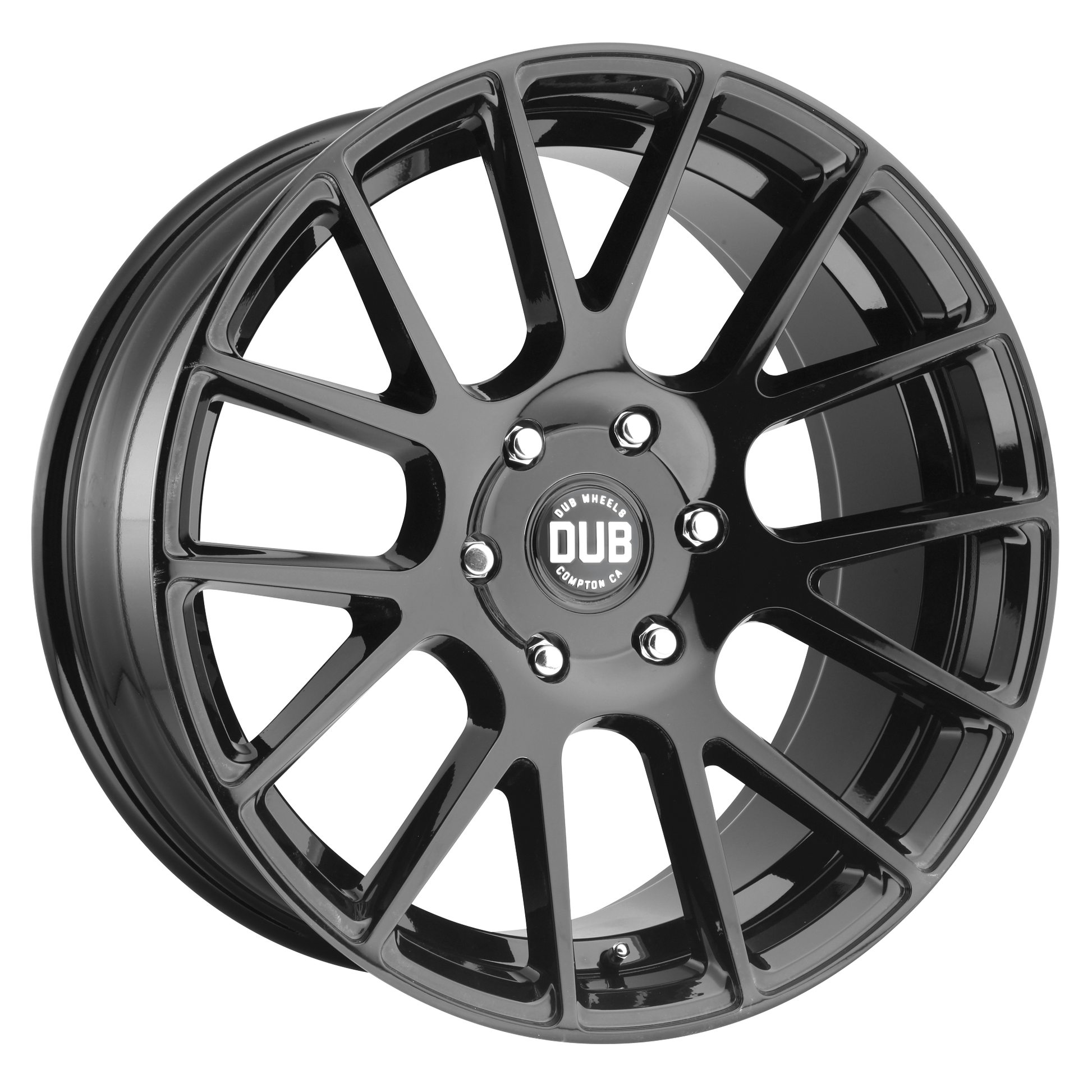 DUB 1PC S205 LUXE 22x9.5 Gloss Black 6x135 30mm