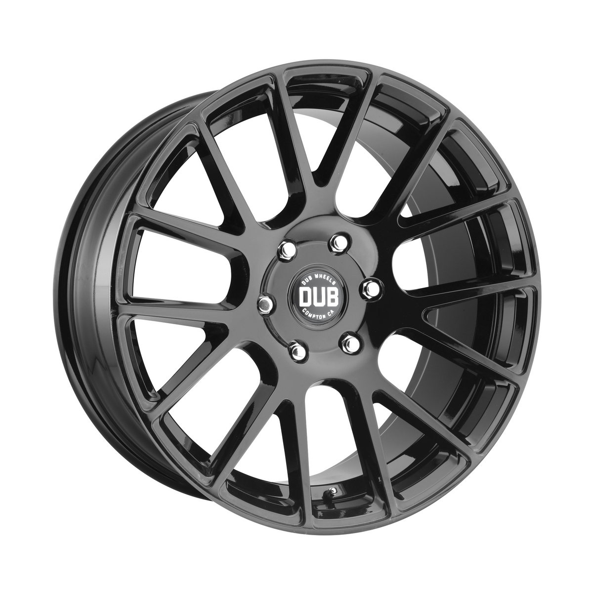 DUB 1PC S205 LUXE 22x9.5 Gloss Black 6x135 30mm