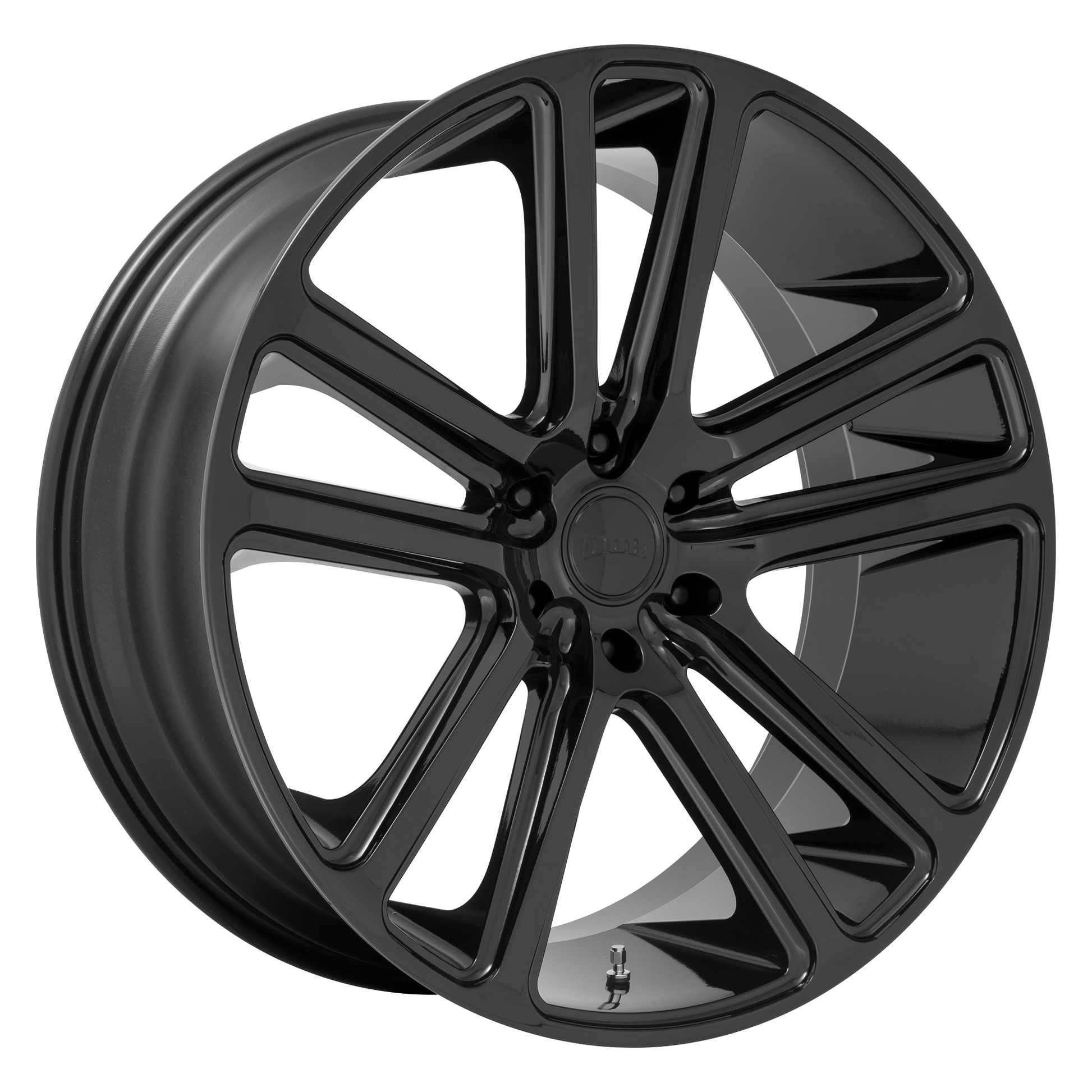 DUB 1PC S256 FLEX 22x9.5 Gloss Black 6x135 30mm