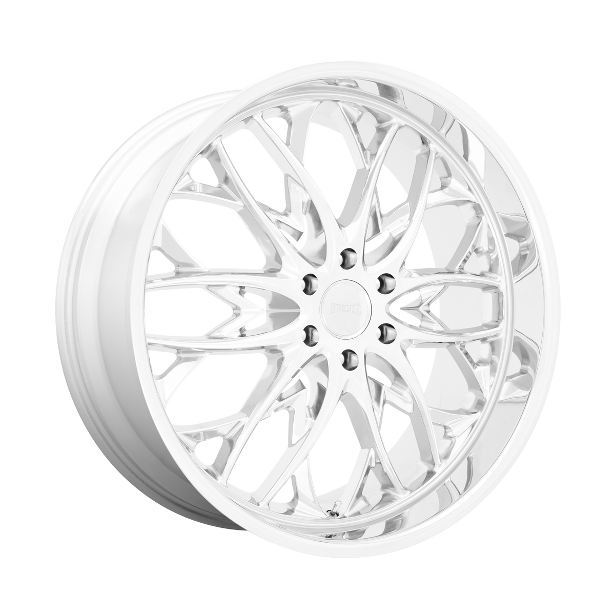 DUB 1PC S262 OG 22x9.5 Chrome 6x135 30mm