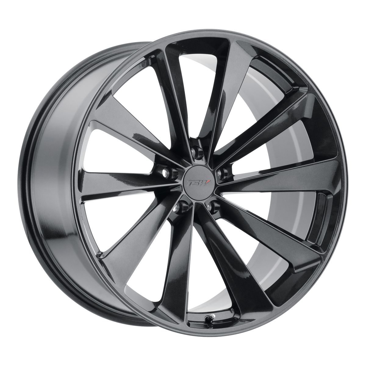 TSW AILERON 20x10 Metallic Gunmetal 5x114.3 40mm