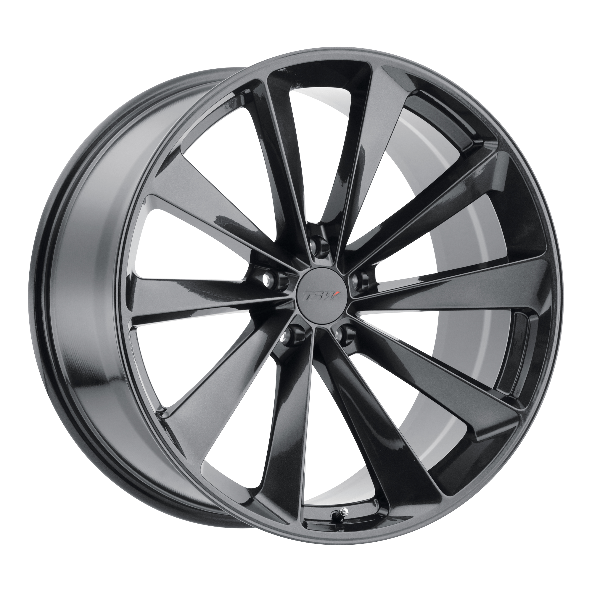 TSW AILERON 20x10 Metallic Gunmetal 5x114.3 40mm