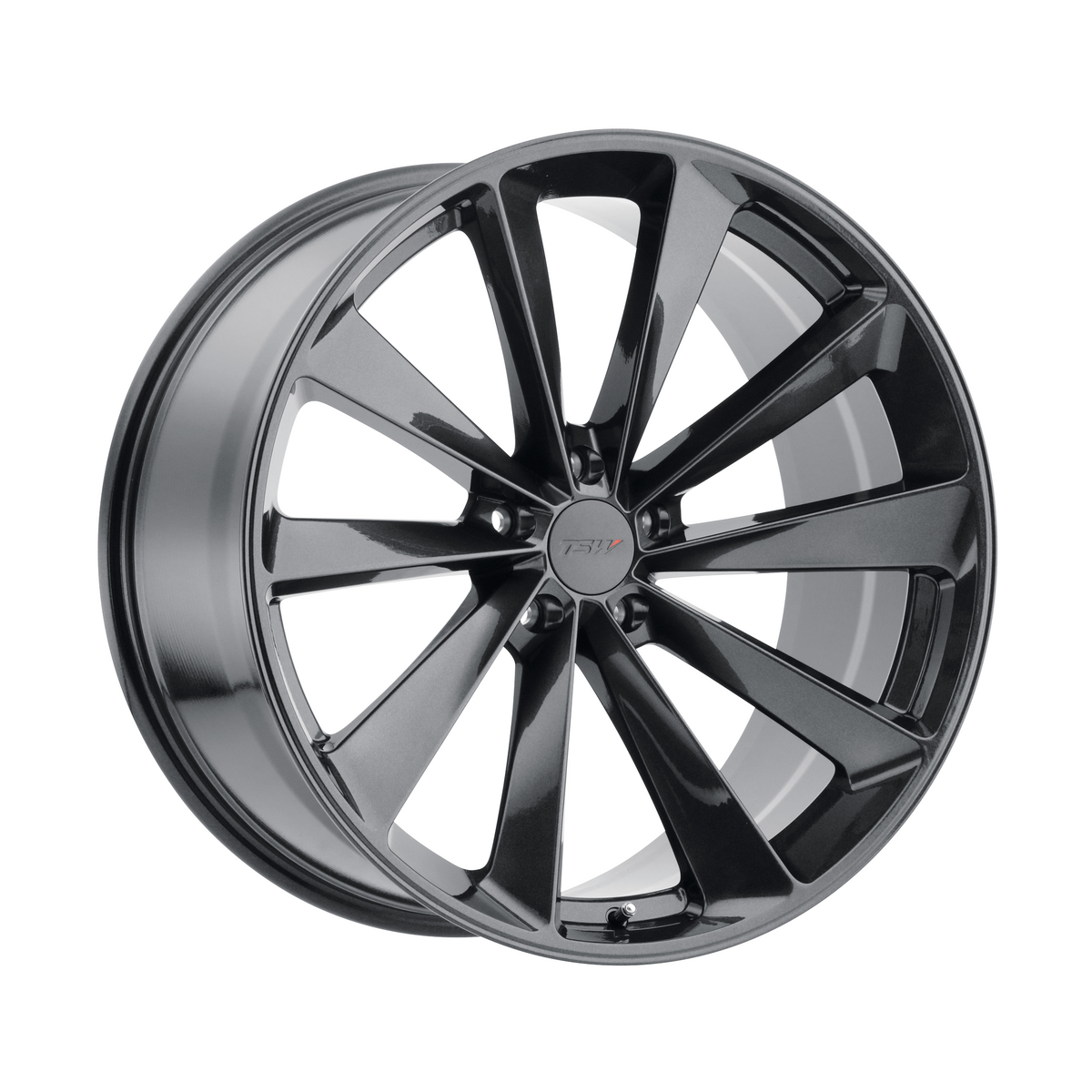 TSW AILERON 20x10 Metallic Gunmetal 5x114.3 40mm