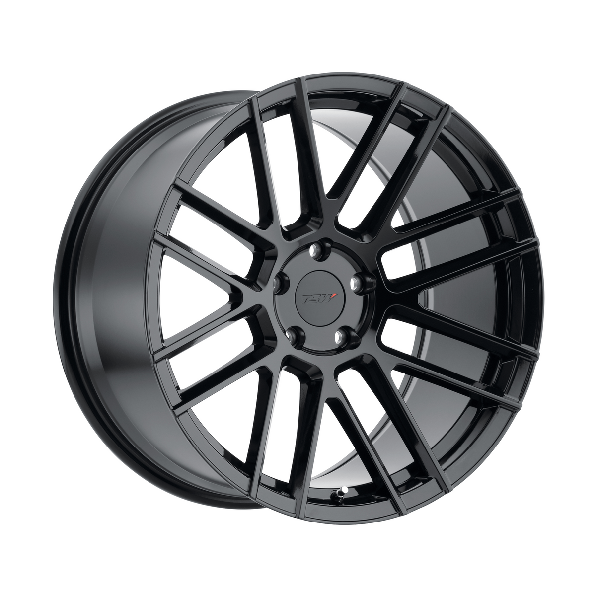 TSW MOSPORT 20x8.5 Gloss Black 5x114.3 40mm