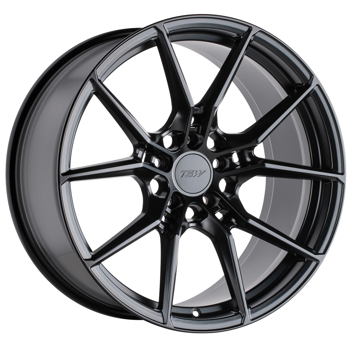 TSW NEPTUNE 19x8 Semi Gloss Black 5x114.3 35mm