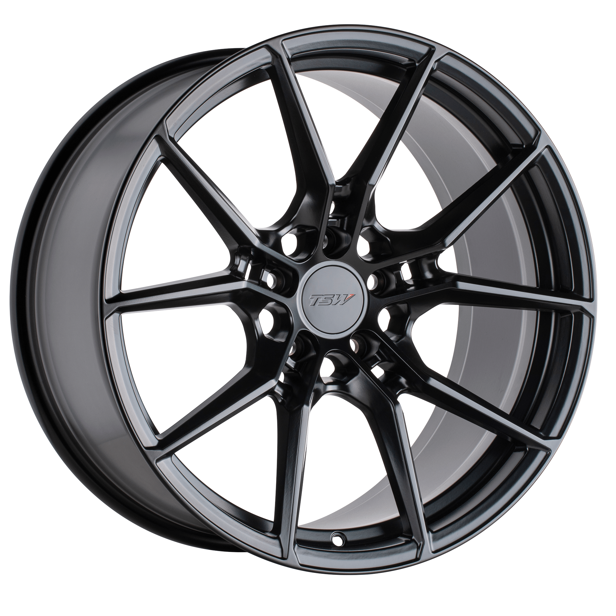 TSW NEPTUNE 20x10 Semi Gloss Black 5x114.3 40mm