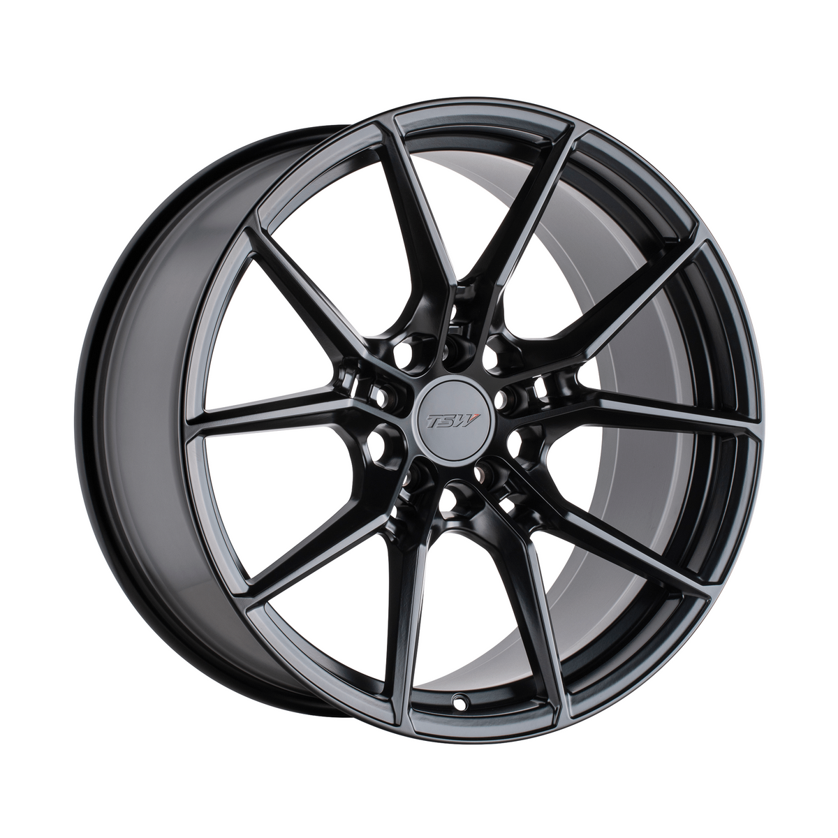TSW NEPTUNE 20x10 Semi Gloss Black 5x114.3 40mm