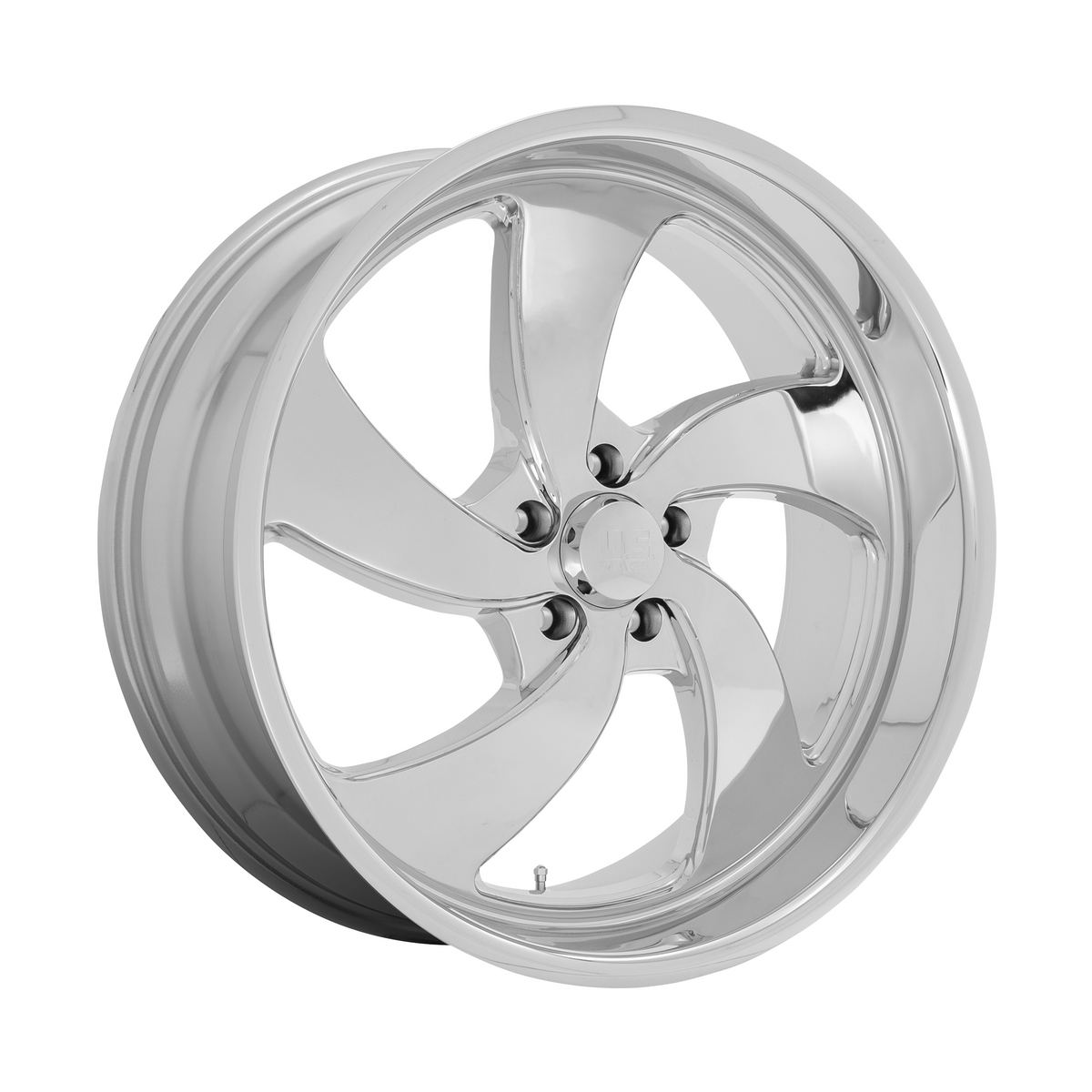 US Mag 1PC U132 DESPERADO 22x9 Chrome 6x135 25mm