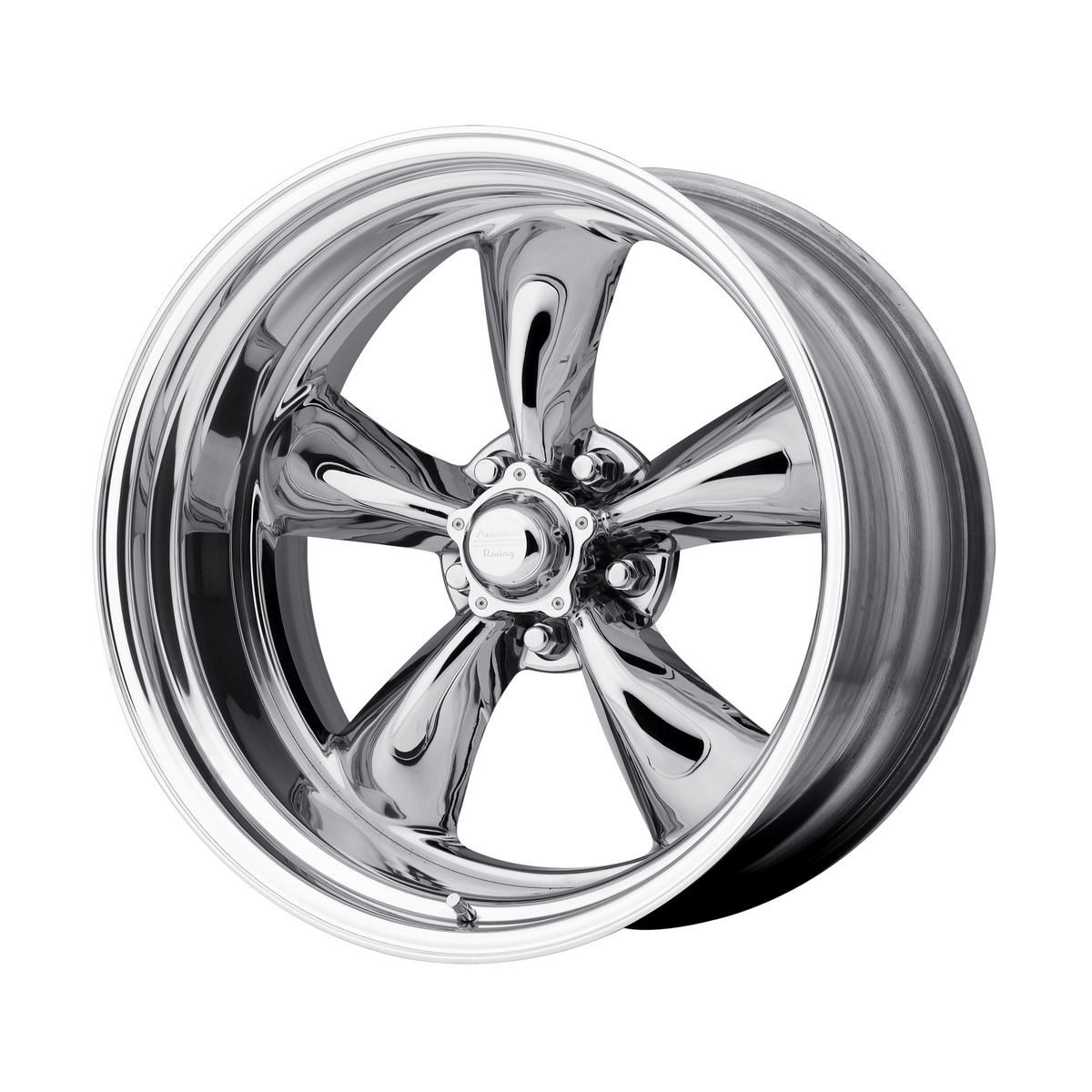American Racing Vintage VN405 TORQ THRUST II CUSTOM 17x8 Two-Piece Polished 5x114.3 35mm