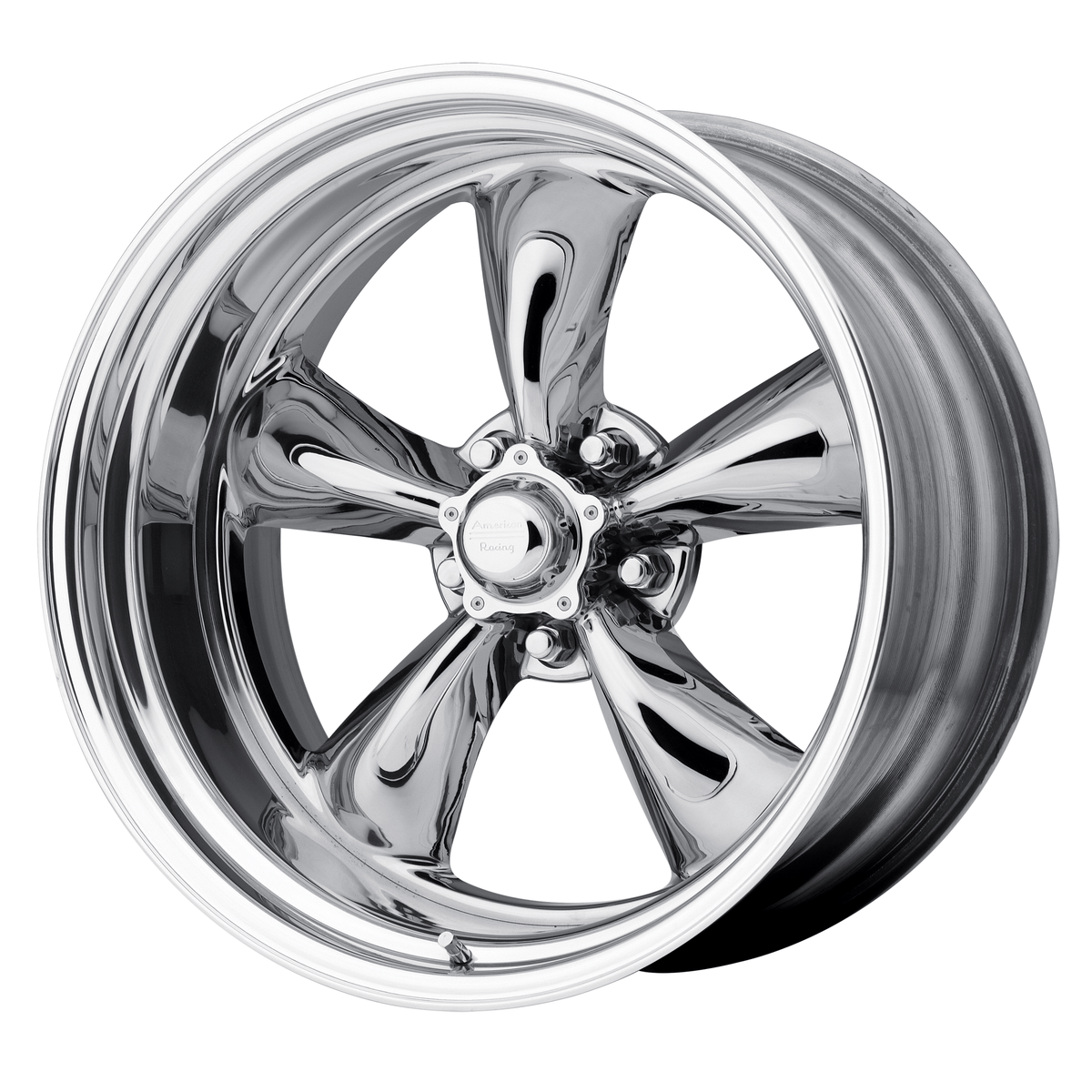American Racing Vintage VN405 TORQ THRUST II CUSTOM 20x8 Two-Piece Polished 5x114.3 28mm