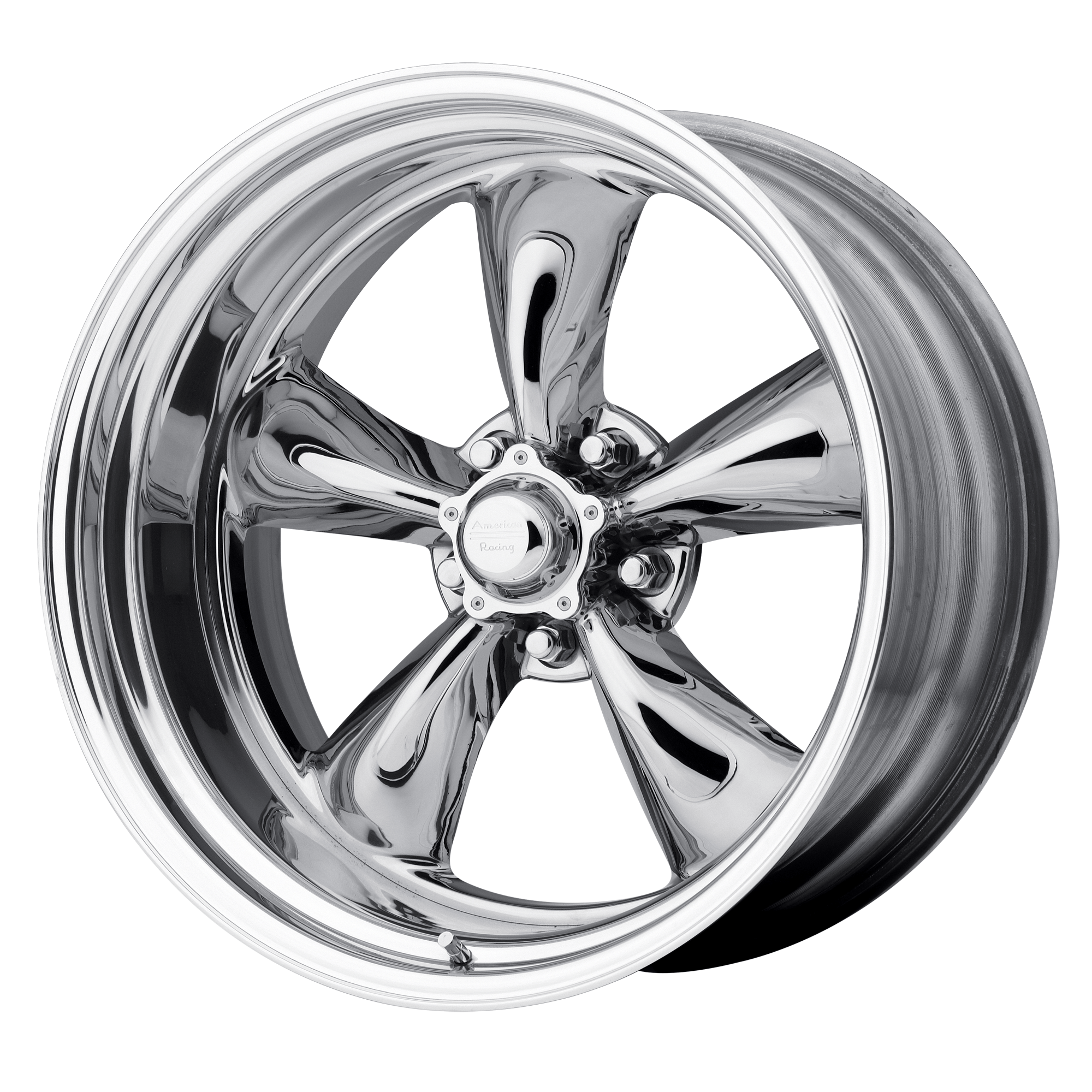 American Racing Vintage VN405 TORQ THRUST II CUSTOM 20x8 Two-Piece Polished 5x114.3 28mm