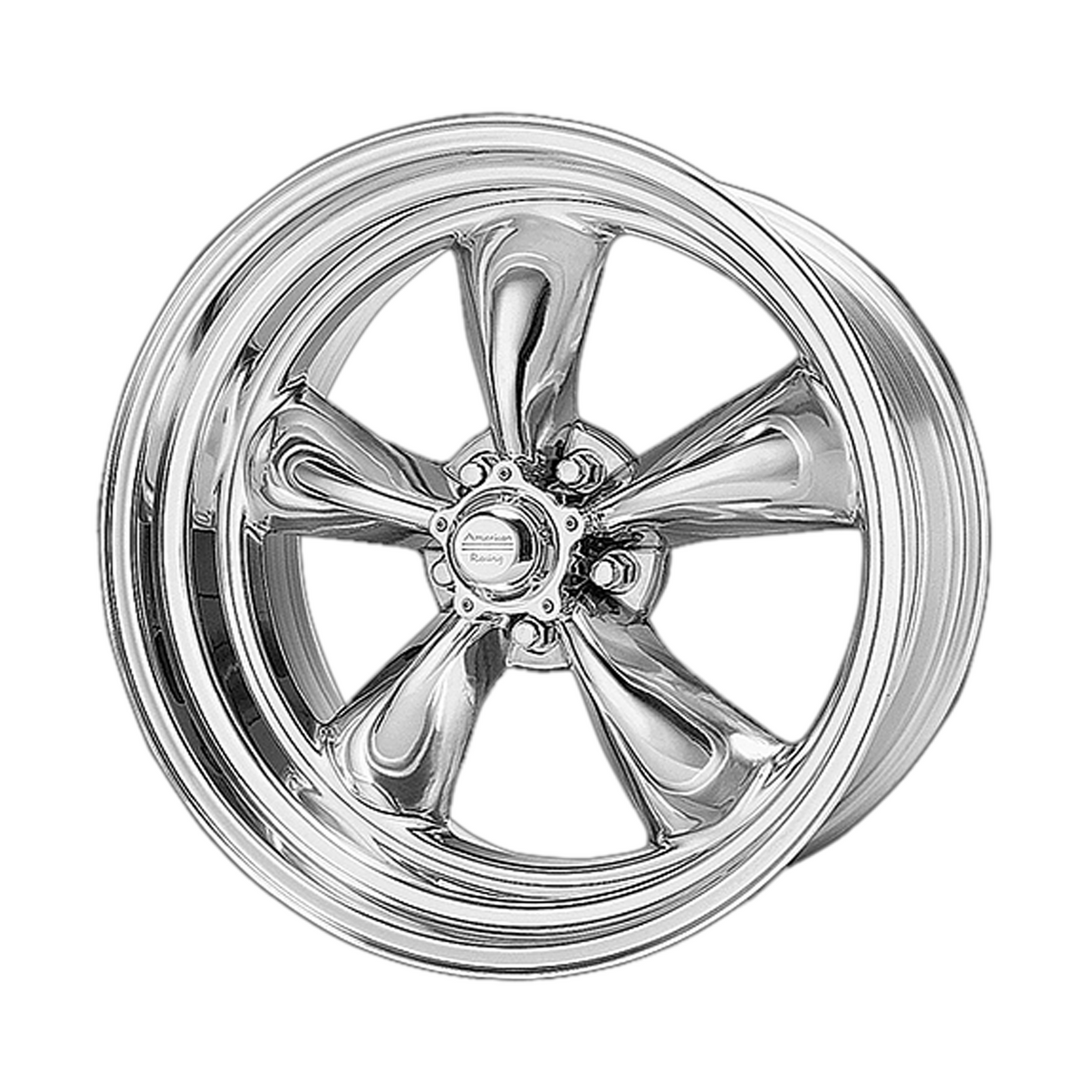 American Racing Vintage VN505 TORQ THRUST II 17x9.5 Polished 5x114.3 28mm