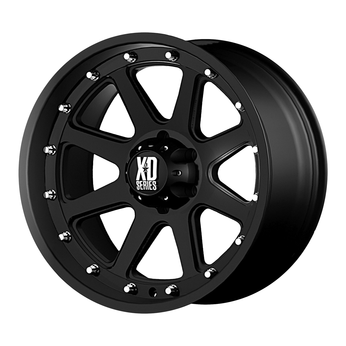 XD XD798 ADDICT 17x9 Matte Black 6x135 18mm