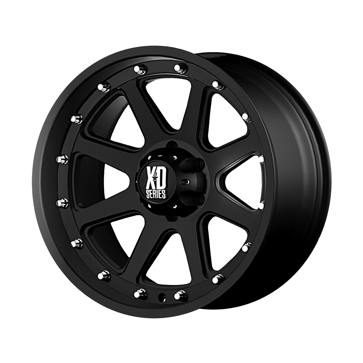 XD XD798 ADDICT 17x9 Matte Black 6x135 18mm