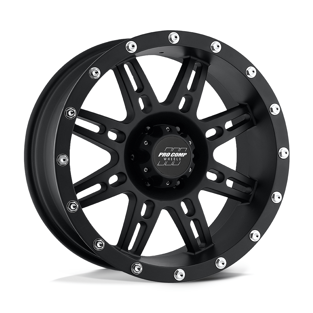 Pro Comp Alloys PA31 STRYKER 17x9 Flat Black 6x135 -6mm