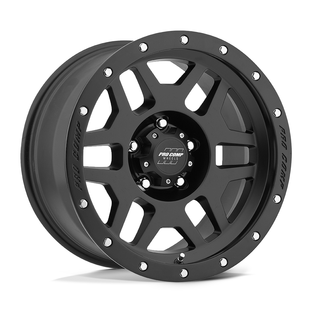 Pro Comp Alloys PA41 PHASER 18x9 Satin Black 6x135 12mm