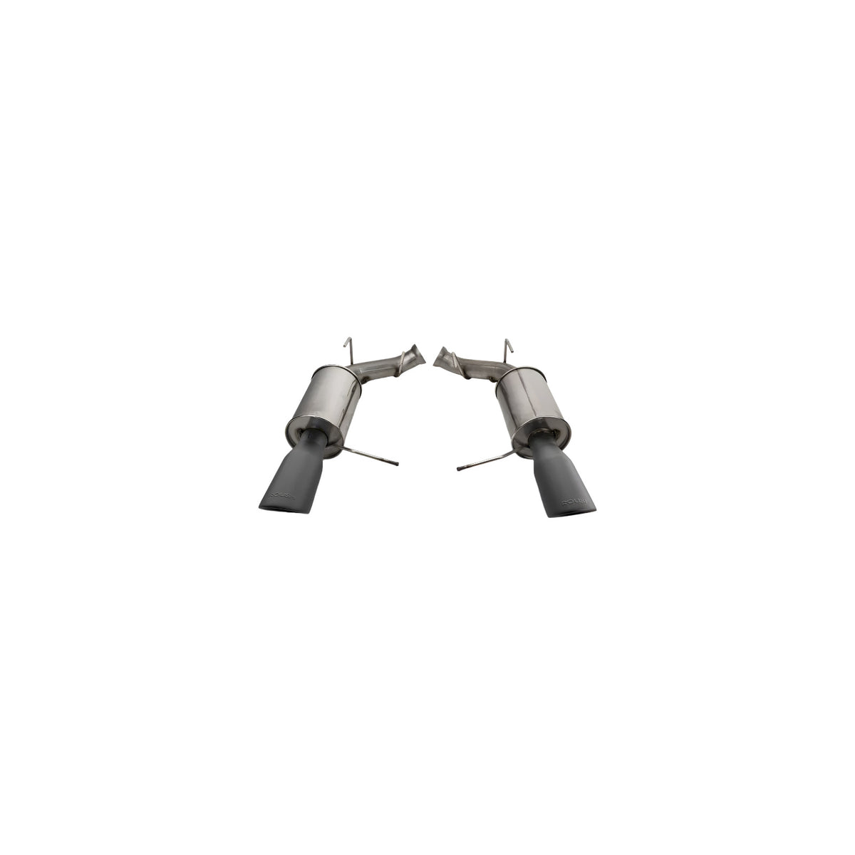 Roush 2011-2014 Mustang V6 black-tip axle-back exhaust 421145-BLK