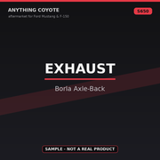 Exhaust sample