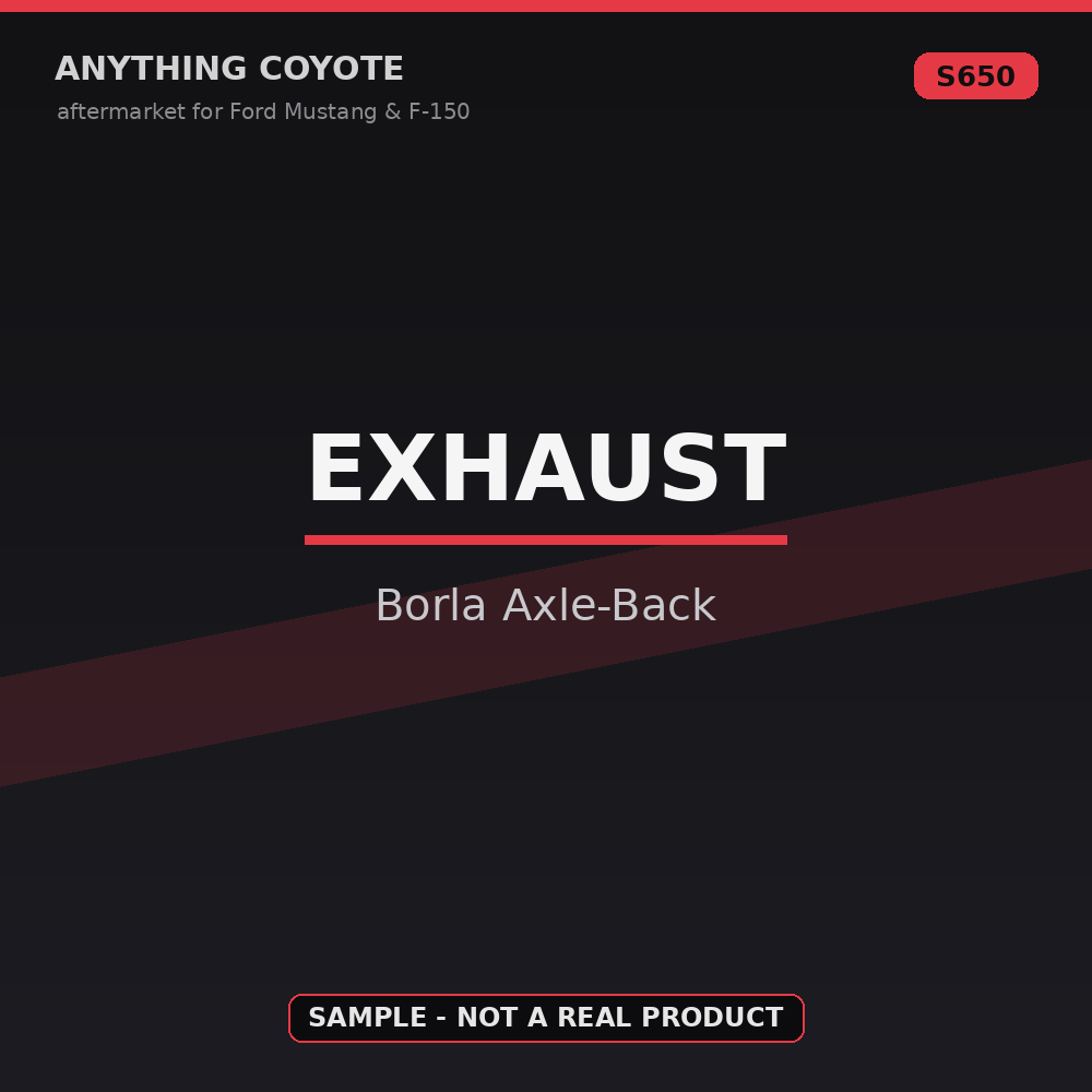 Exhaust sample